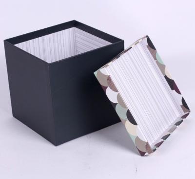 China Leather Paper Board Box For Luxury Gift Packing, Rigid Gift Boxes With High Density Sponge Tray for sale