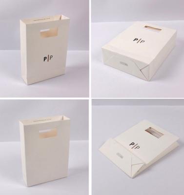 China Card Paper Packaging Bags With Handles, Promotional Paper Shopping Bags For Store for sale