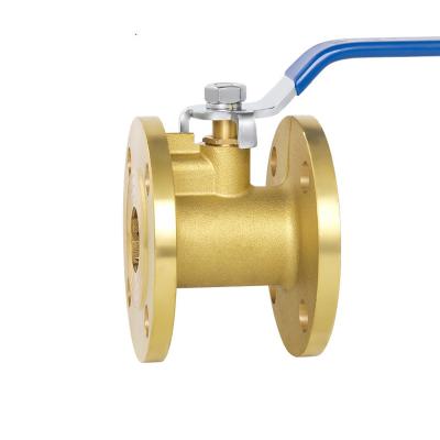 China General High Quality Brass Flange Ball Valve dn15-dn150 Blacksmith Manure Valve for sale