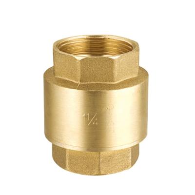 China General Brass Full Surface Swing Female Thread Polishing Check Valves for sale