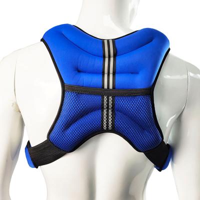 China Solid Steel Plate Adjustable Custom Weighted Running Vest Sand Training Weight Vest for sale