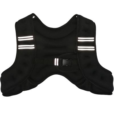 China Functional Steel Plate Solid Workout Vest 20kg Weights Knock Out Weighted Chest Vest for sale