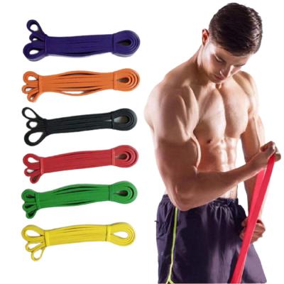 China Yoga Resistance High Tensile Strength Stretch Durable Safe Multifunctional Rubber Bands In In Home G Back Stretch Elastic Chest Expander Fitness Equipment for sale