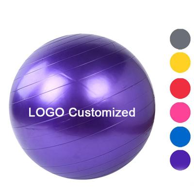 China Anti-shatter And Durable Eco-friendly Gym Fitness Balance Trainer 65cm PVC Yoga Ball for sale