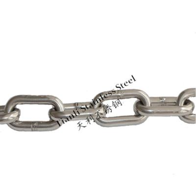 China Anchor Chains Stainless Steel Chains 304/316 DIN766 Short 1.25KN-160KN for sale