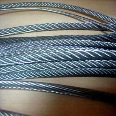 China Custom Safety Galvanized Steel Wire Rope  Mining Wire Rope For Fitness Equipment for sale