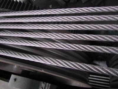 China Transportation 316 1X7 Stainless Steel Wire Rope T/S 1570 MPa for sale