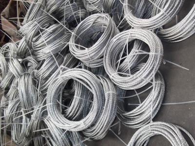 China AISI 304 7x7 Stainless Steel Wire Rope , Diameter 1.5mm Bicycle Fittings / Chemicals for sale