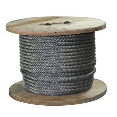 China 7x7 Stainless Steel Wire Rope with Diameter 10mm for metallurgy for sale