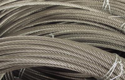 China 7x19 Extra Flexible Stainless Steel Wire Cable 12mm With 316 Grade for sale