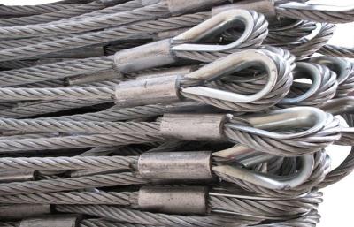 China 304 Stainless Steel Wire Rope Sling In Lifting Sling , 2mm to 60mm for sale