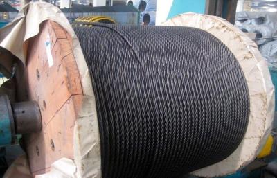 China 6x36WS+IWRC Dia 28mm ungalvanized Crane Wire Rope 1960Mpa for sale