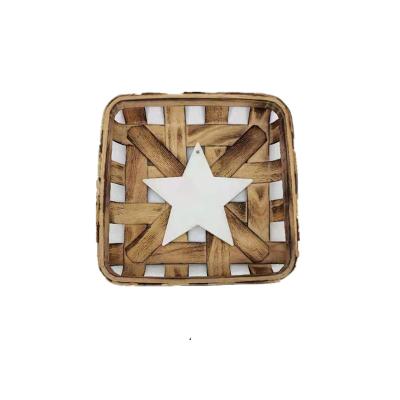 China Europe Christmas Decoration Accessories Handmade Wholesale Wood Supplies Home Decor for sale