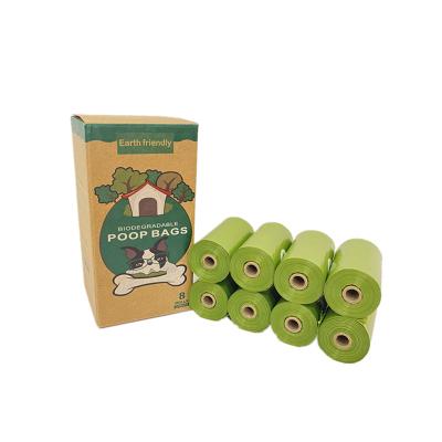 China Drop Shipping Sustainable Degradable Environmental Dog Poop Bag Dispenser Dog Poop Bags for sale