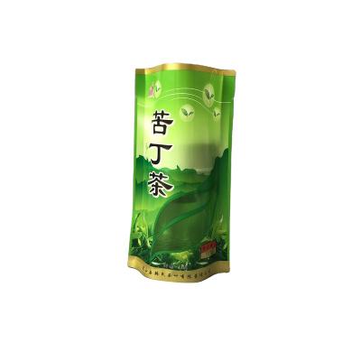 China Recyclable Reusable Plastic Bag Tea Packaging Stand Up Pouch Plastic Bag With Tear Opening for sale