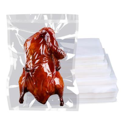 China China Factory Price Food Grade 3 Side Sealed Vacuum Packaging Bag Moisture Proof/Nylon Retort Pouch For Frozen Food With Tear Notch for sale