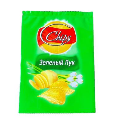 China Recyclable Heat Seal Pouch Potato Chips Packaging Pouch Food Storage Aluminum Foil Heat Seal Pouch for sale