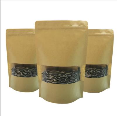 China Food Packaging Kraft Paper Bags Moisture Resistant Reusable Reusable Kraft Paper Bags for sale