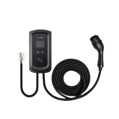 China Hot Selling TPU Type - 2 EV Charger Wallbox EV Charger With Display Electric Car Charging for sale