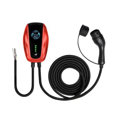 China Factory Manufacture New Energy EV Charger Handsfree Type - 2 32a 7kw Wallbox EV Fast Electric Charging Station for sale