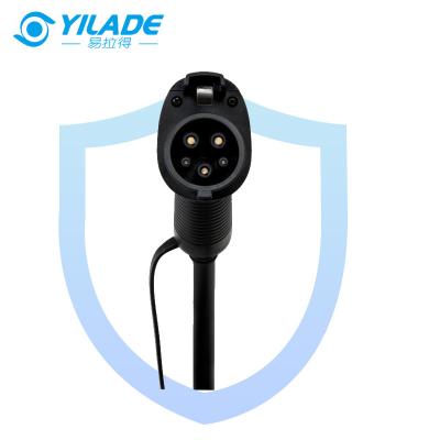 China Outdoor Hot Selling Electric Vehicle Cable 16a Ev Charger Type 1 Portable Ev Charging Cable For Car for sale