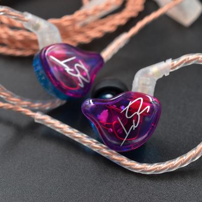 China 2020 In Ear Earphone Double Driver KZ ZST Bass Sport Fashionable Clear Sound Sound Powerful Isolation Stereo Headphone Earbuds For Musician for sale