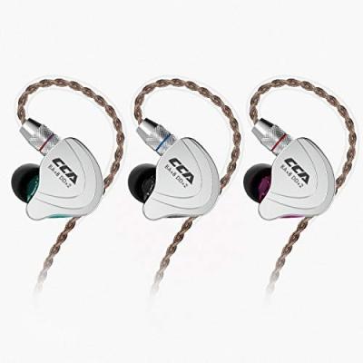 China Perfect Sound Hot Sale CCA C10 Headphones 4BA 1DD Stereo Wired Earphones Professional Stage Headset With Disposable Cable For Game Musi for sale