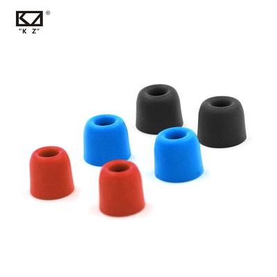 China KZ Comfortable 3 Pairs Memory Foam Ear Tips Relieve Earbuds Replacement Fit Soft Foam Tips Earphone Accessories For Wired In Ear Earphone for sale