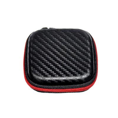 China For Earbuds Earphone Earbuds Storage Case CCA EVA Earphone Bag Fiber Zipper Carrying Pouch Boxes Boxes SD Card Socket Portable Carry Bag for sale