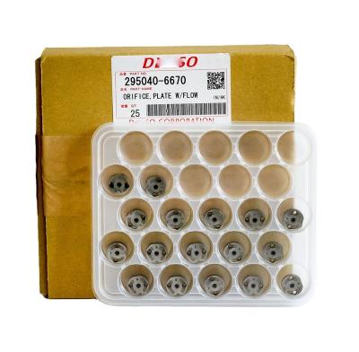 China Genuine Fuel Injector Port Valve Plate 295040-6670 Common Rail Injector Control Valve 295040-6680 for sale