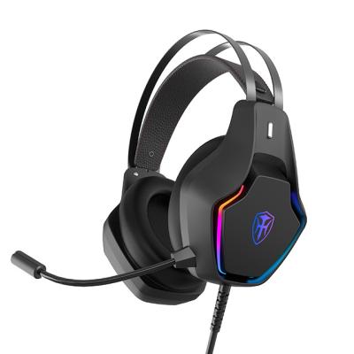 China 7 Colors Breathable Lightweight Stereo USB Gaming Headset With Soft Memory Earmuffs Over-Ear Earphone For PS2 PS4 PS5 Xbox One Macbook PC Controller for sale