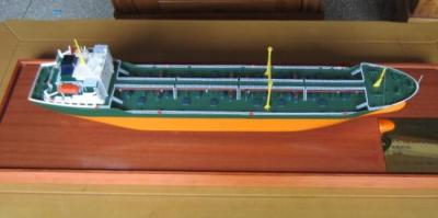 China KAIGUI Tanker Cruise Passenger Ship Models , Natural Resin Ship 3d Model for sale