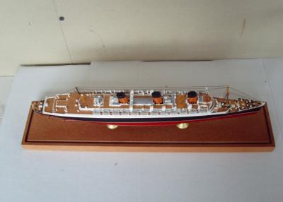 China Scale 1:900 High End Queen Mary Model , Handcrafted Model Ships For Anniversary Collection for sale