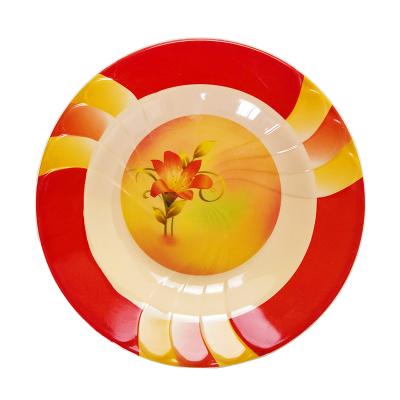 China Cheap factory direct sale melamine dinner plate melamine dinner plate viable custom made melamine dinner plate for sale