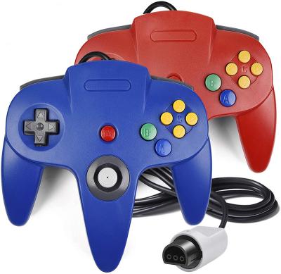 China ABS Amazon Hotselling Wired Controller N64 Gamepad For System N64 Video Games Console N64 Gamepad 64-bit for sale