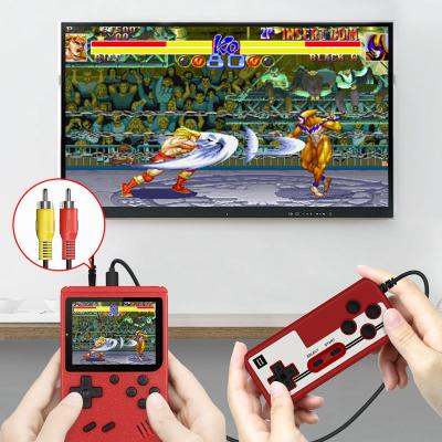 China Built in 800 Games 800 IN 1 Retro TV Video Game Console Mini Handheld Pocket Game Player Handheld Game Console for Kids Gift for sale