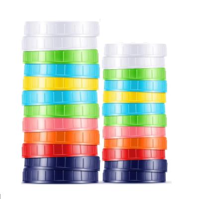 China Reusable Kitchen 70mm Baby Food Containers Small 86mm Glass Lids With Plastic Sealing Lids for sale