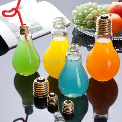 China Withinner DAILY Plastic Cap Ampoule Shaped Glass Jar With Non Spill Metal Cap for sale