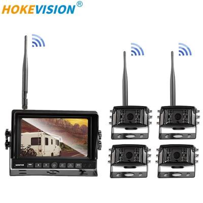 China New Arrival RGB Digital WIFI Car Rear View Assist Camera Wireless Backup Reverse Monitor 7 9 Inch Screen For Van Truck for sale