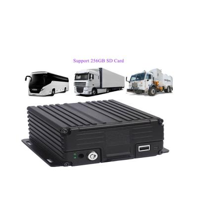 China Good Quality SD Card HDD Storage 720P Bus Car 4Ch Vehicle Dvr HXT-V370 for sale