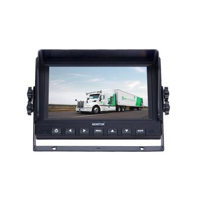 China Promotional RGB Price 7 Inch 3CH AHD 1080P High Definition Vehicle LCD Car Monitor for sale