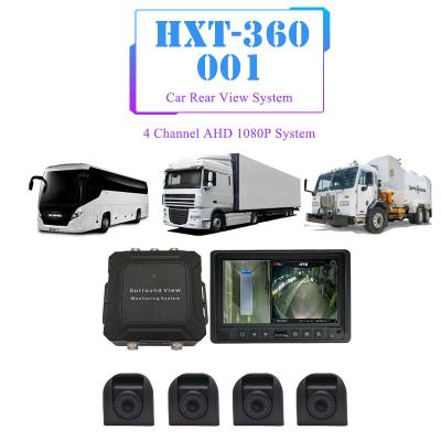 China Promotional 360 Degree Car Security Camera System HXT-360001 Prices School Bus Truck Car Bird View for sale