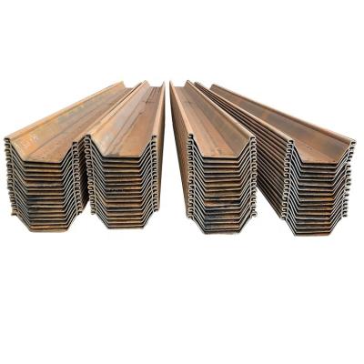 China SY295 Best Quality Z Type Sheet Pile SYW390 Q345 Steel Sheet Pile Sheet Pile Supplier for sale