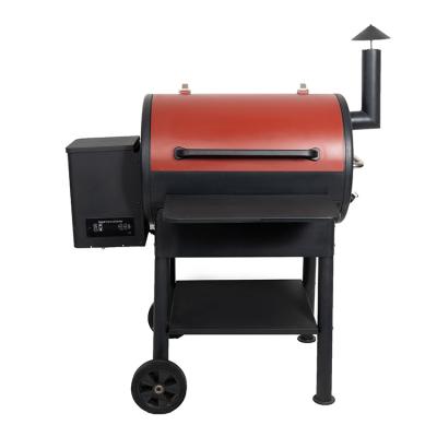 China New Design Easily Compiled In Stock Easily Cleaned Wood Pellet Smoker Grill for sale