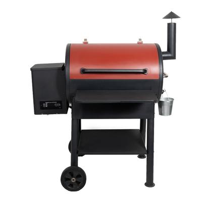 China Mini Hopper BBQ Grill Pellet Smoker Vertical Grill Pellet Easily Assembled for sale