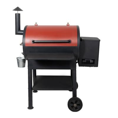 China Easy Assembled Electric BBQ Master Good Quality Digital Controller Pellet Smoker Grill Wooden Asmokegrill for sale