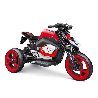 China Ride On Toy Kid Battery Powered Motorcycle Boys Ride On Electronic Remote Control Tricycle Motorcycle For Children for sale