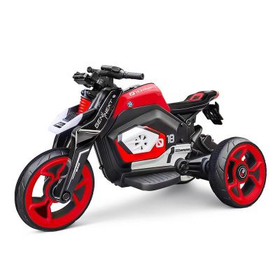 China Ride On Toy Cool Lights Electric Cars Children's Toy Cars Double Drive Ride On Electric 12v Children's Motorcycle for sale