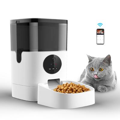 China Automatic Pet Feeder Pet Feeder Pet Bowl Automatic Smart App Pet Cat Dog Cat Dog Automatic Food Food with wifi for sale