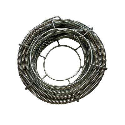 China Durable Flexible Shaft Sewer Spring Machine Tool Pipe Dredge Machine Spring for sale